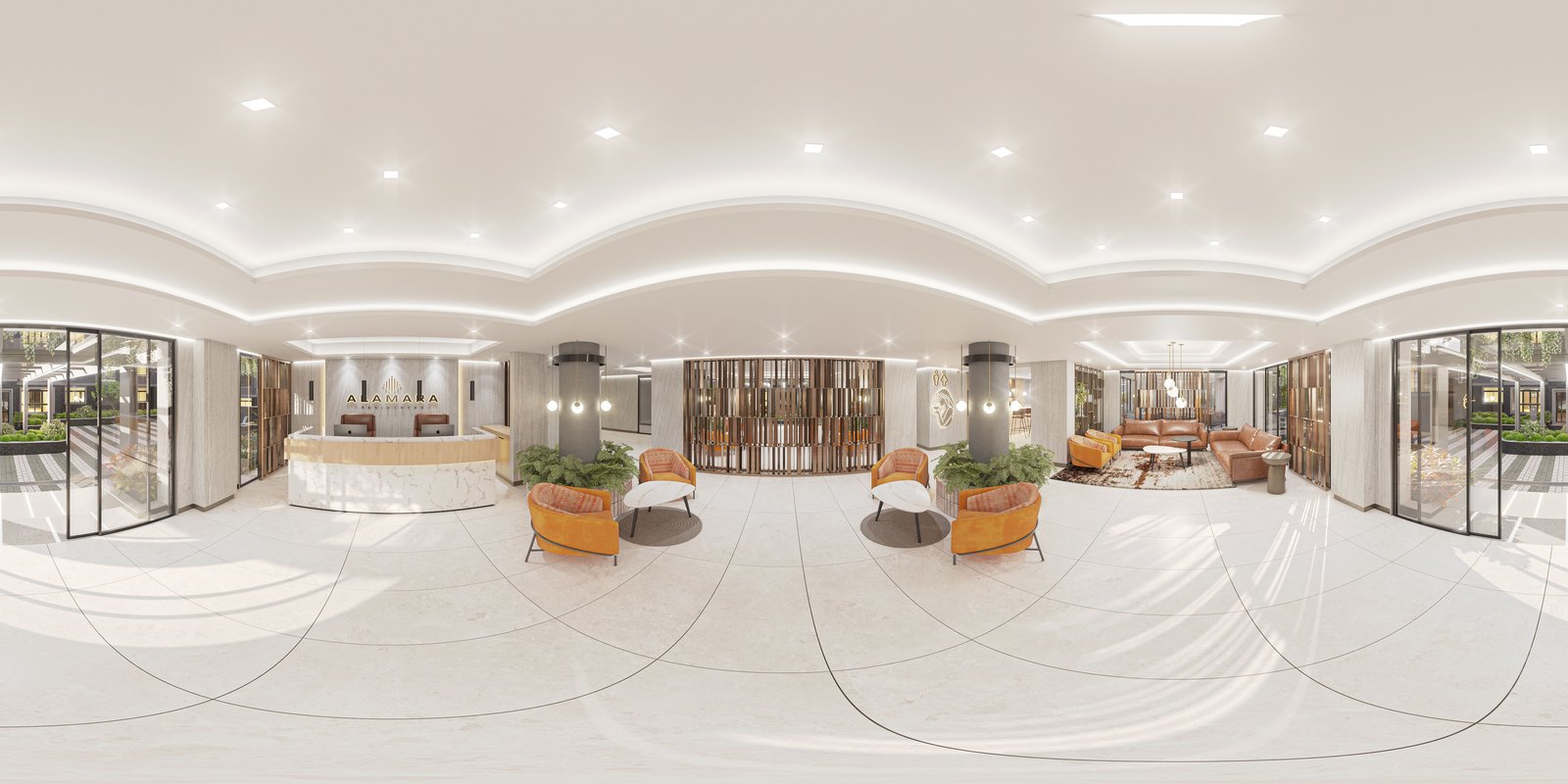 Alamara Reception 360° panorama preview